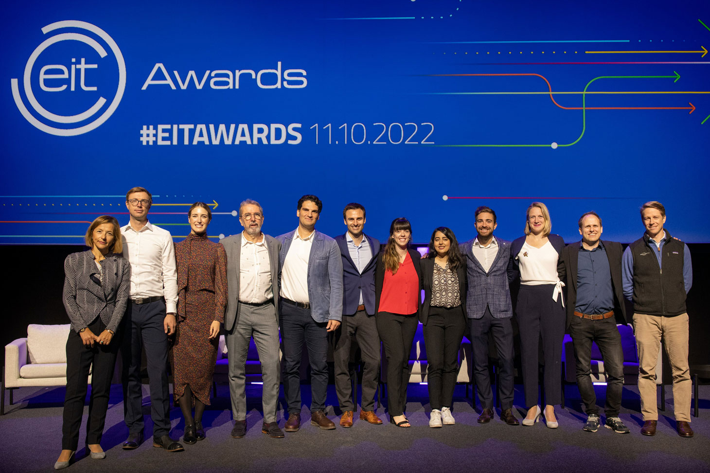 Remise des "EIT Awards" 2022 à Bruxelles