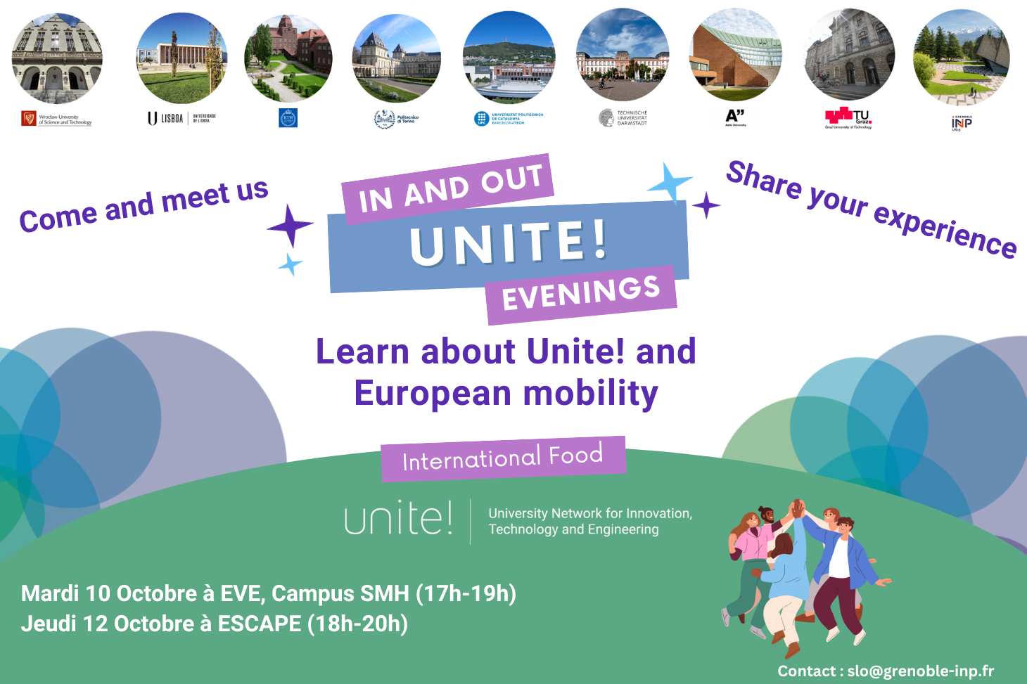 Rencontres autour de la mobilité étudiante en Europe